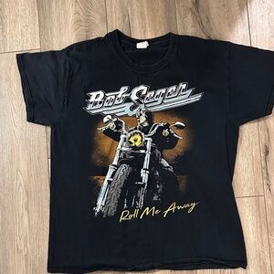 Bob Seger Roll Me Away Tour 2019 Double Sided concert Harley large